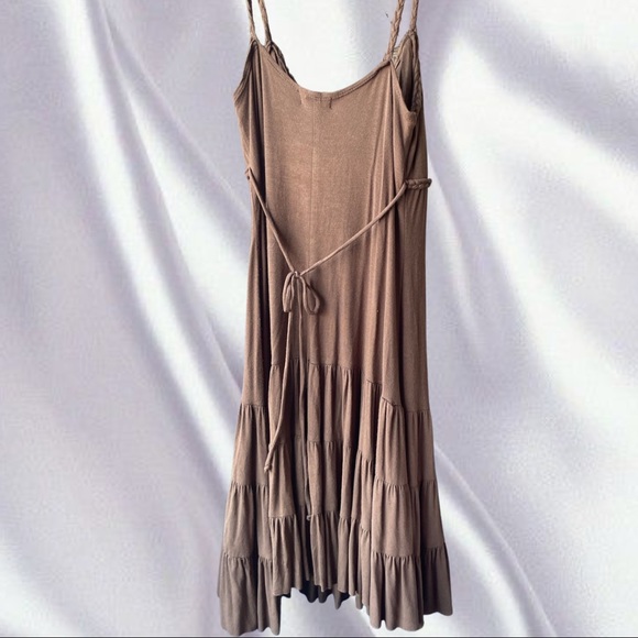 VINTAGE GUESS JEANS MIDI DRESS Y2K Fairycore Goblincore - Picture 5 of 5